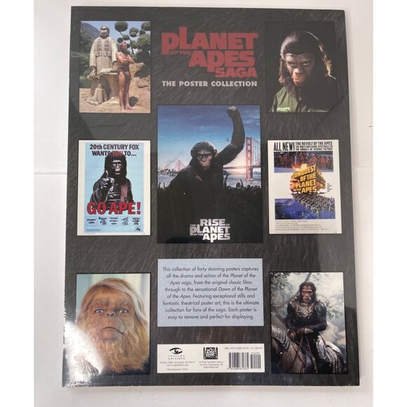The Planet of the Apes Saga Poster 40 Piece Collection 12" x 16” Posters - Picture 3 of 13